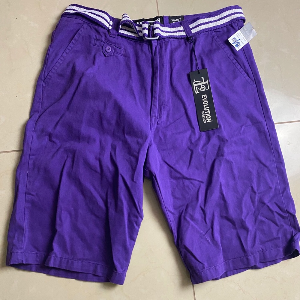 Evolution shorts (purple)